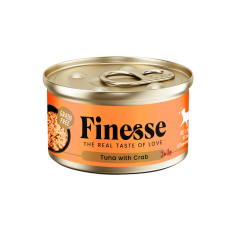 Finesse Grain-Free Tuna with Crab in Jelly 85g 
